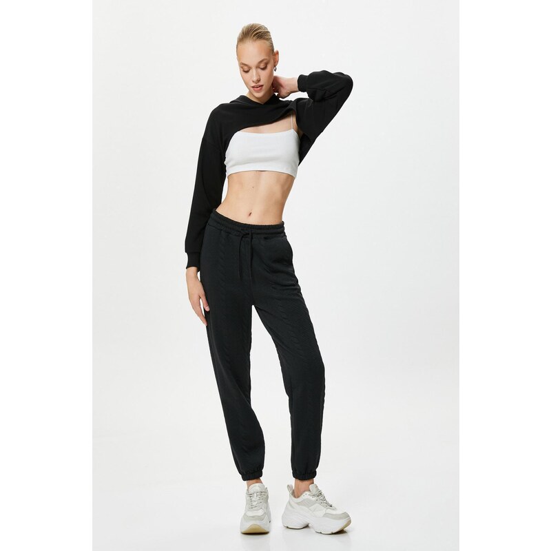 Koton Women's Black Sweatpants