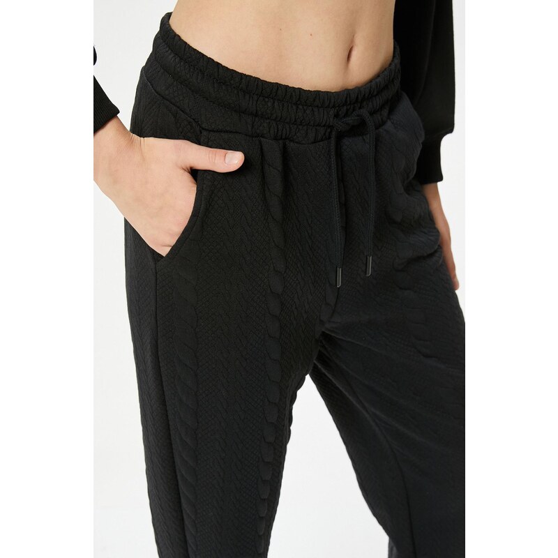 Koton Women's Black Sweatpants