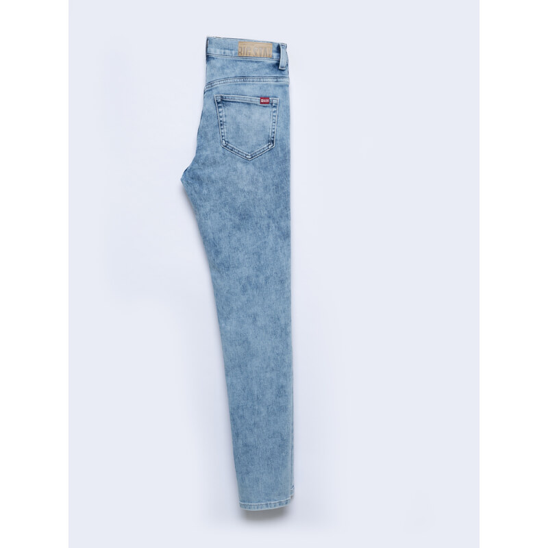 Big Star Woman's Skinny Trousers Denim 115490 Light Denim-138