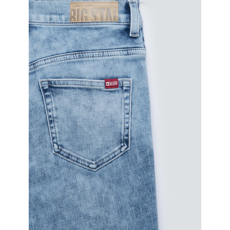 Big Star Woman's Skinny Trousers Denim 115490 Light Denim-138