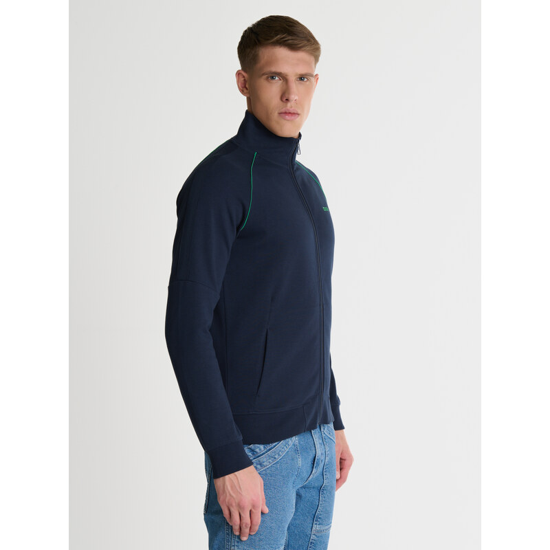 Big Star Man's Zip Sweatshirt 172915 Blue 403