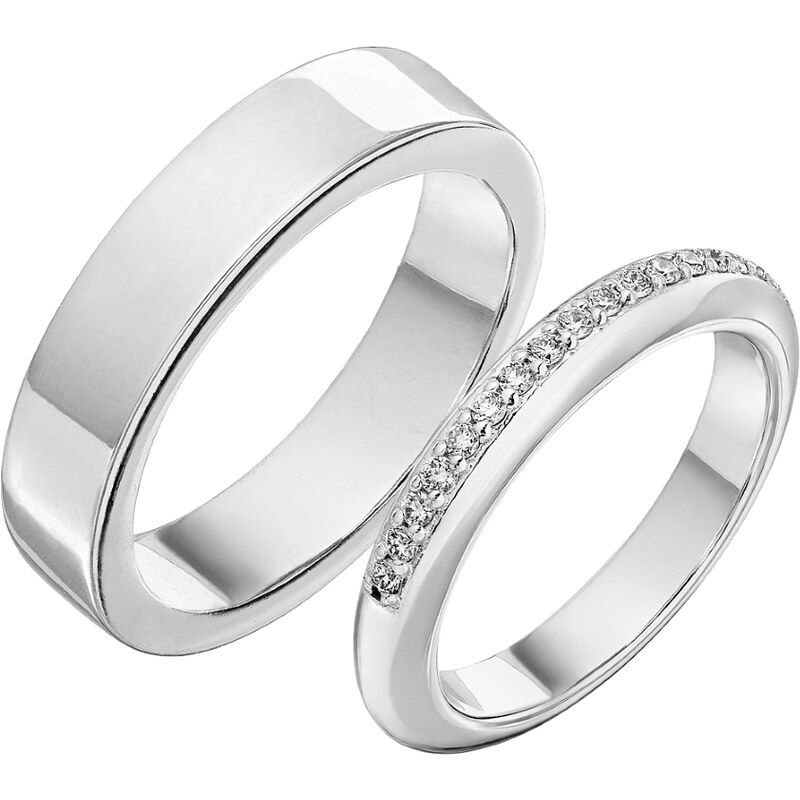 Tiami Snubní prsteny s diamanty Concordia 90941857