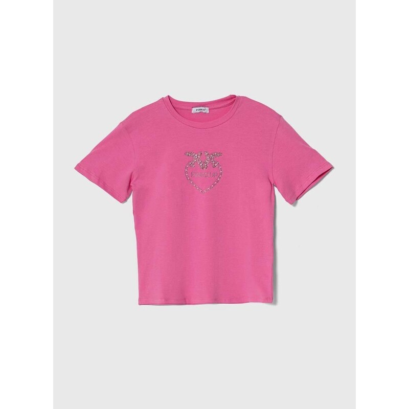 Dětské tričko Pinko Up fialová barva