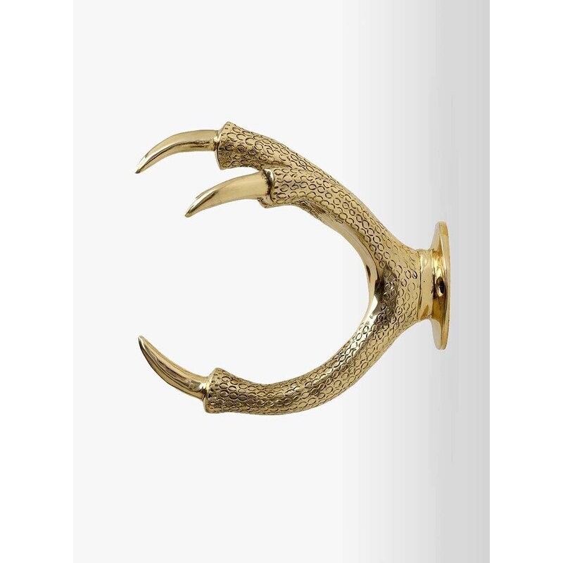 Držák na zahradní hadici Garden Glory Claw Wallmount Gold