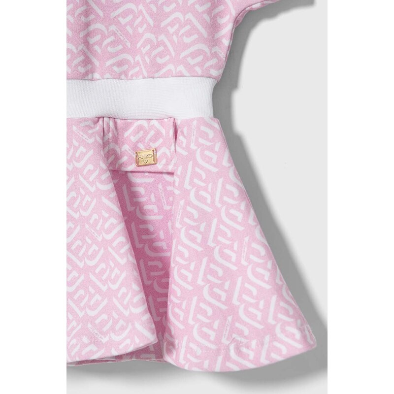 Dívčí šaty Pinko Up růžová barva, mini