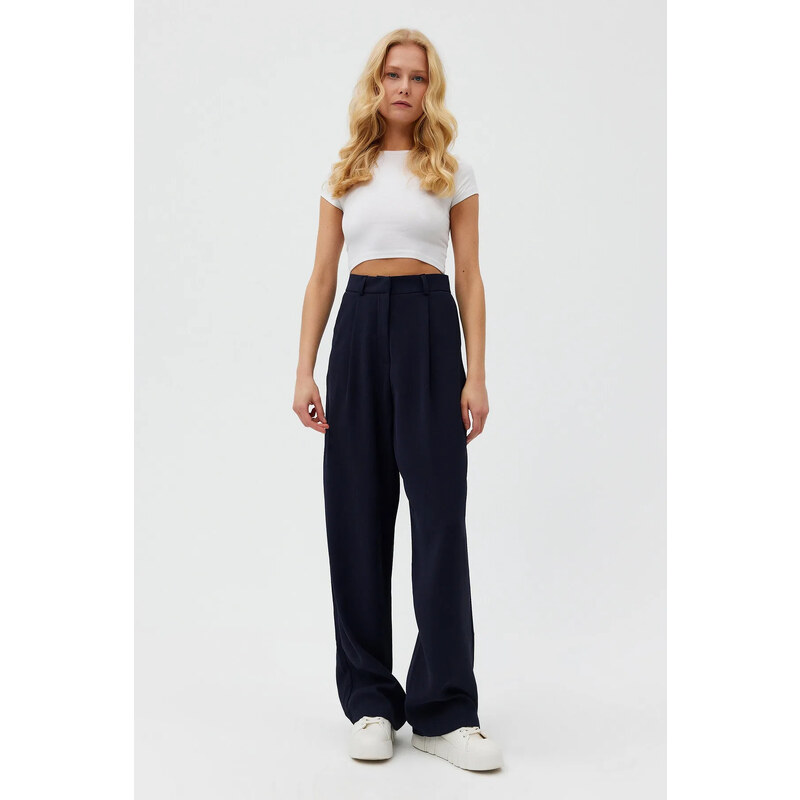 Laluvia Premium High Waist Palazzo Trousers