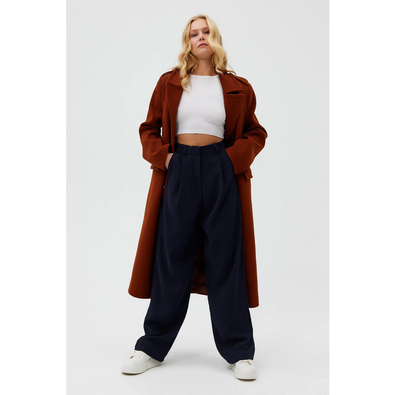 Laluvia Premium High Waist Palazzo Trousers