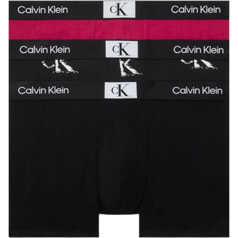 Pánské boxerky 3Pack 000NB3528E MRS vícebarevné - Calvin Klein