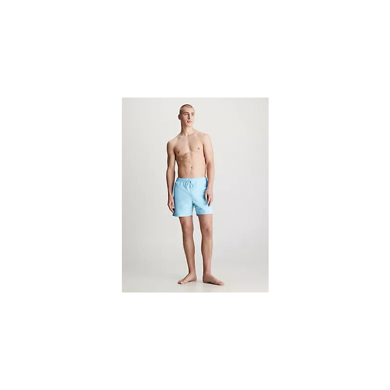 Pánské plavky Tkaný spodní díl MEDIUM DRAWSTRING KM0KM00955C0Q - Calvin Klein