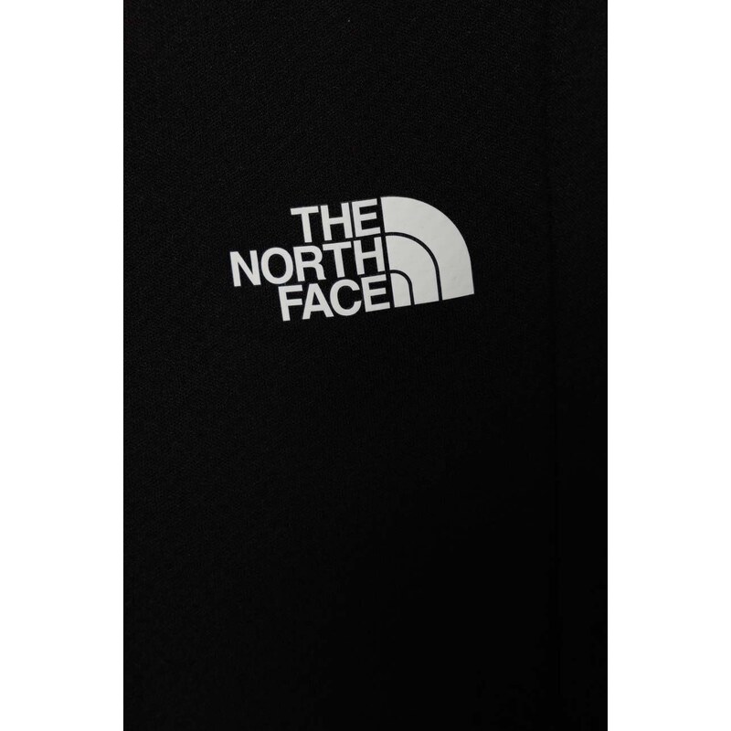 Dětské tepláky The North Face NEVER STOP PANT černá barva, s potiskem
