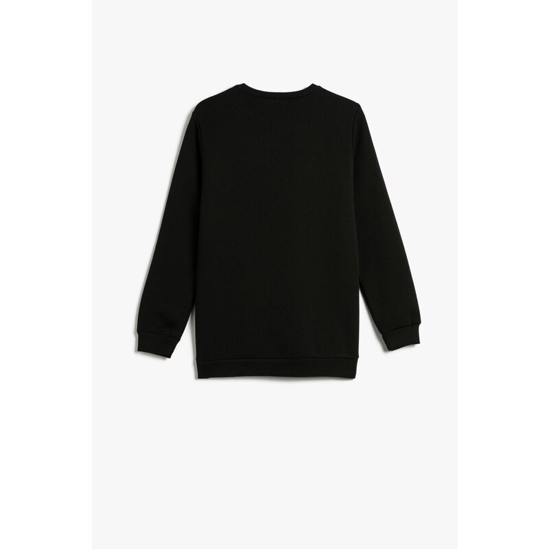 Koton Boy's Black Sweatshirt