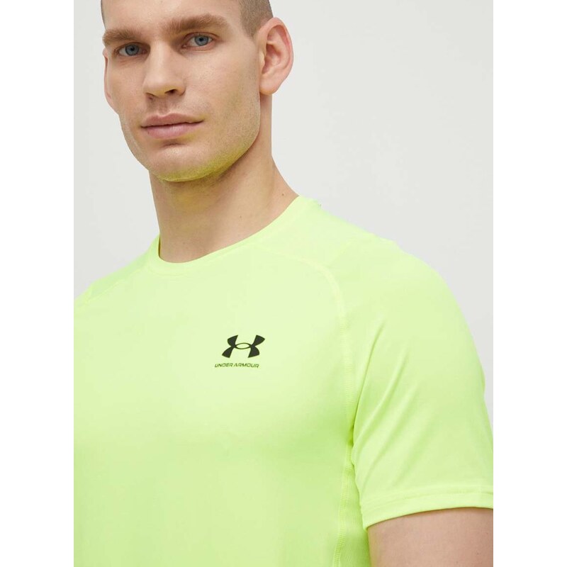 Tréninkové tričko Under Armour žlutá barva, 1361683