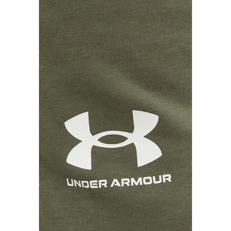 Kraťasy Under Armour pánské, zelená barva, 1361631