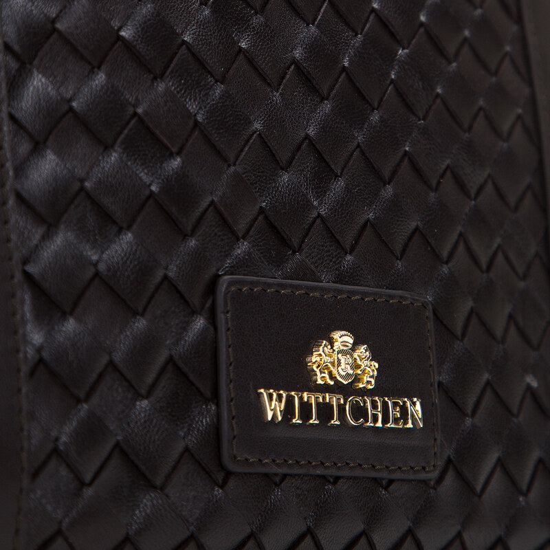 Dámská kabelka Wittchen, hnědá, přírodní kůže