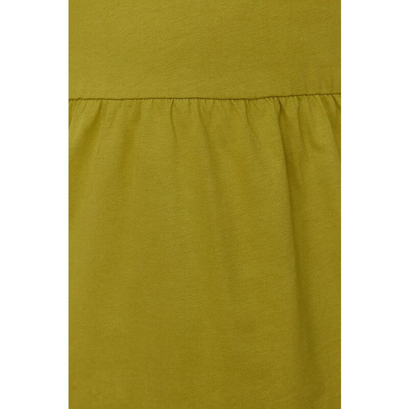 Trendyol Curve Khaki Midi Knitted Dress