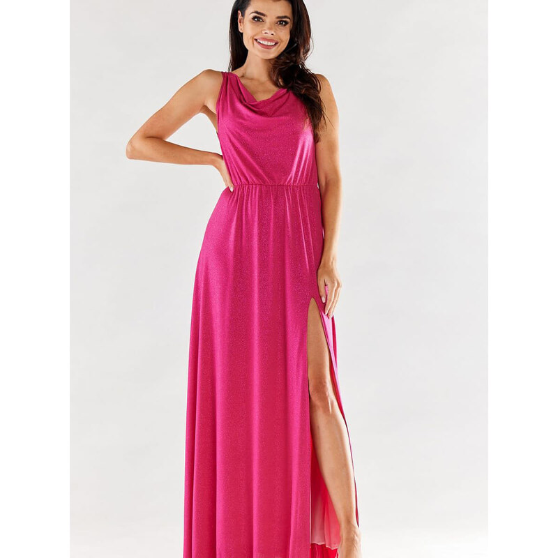 Šaty awama model 174348 Pink