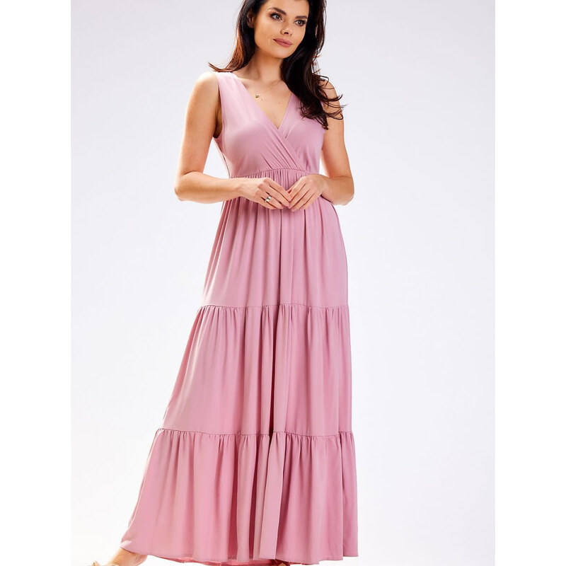 Šaty awama model 181111 Pink