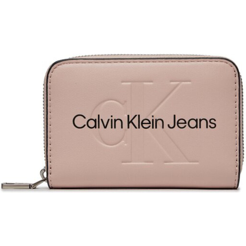 Calvin Klein dámská růžová peněženka malá