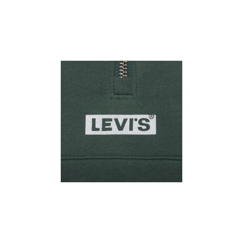 Levi's Mikina Graphic Sara 1/4 Zip Greens ženy Oblečení Mikiny A7298-0002