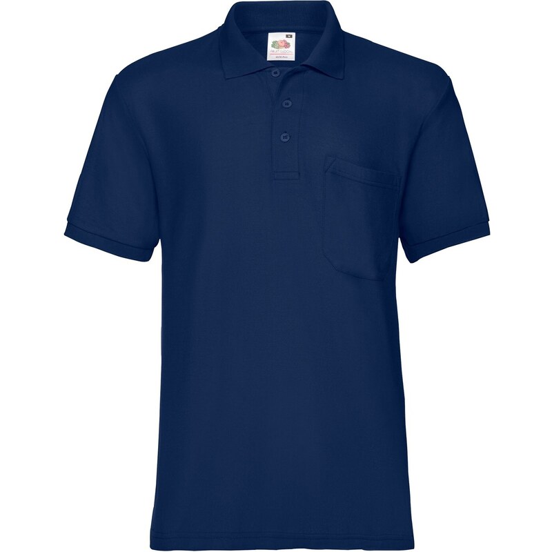 Fruit of the Loom Mens 65/35 Pocet Polo Shirt Friut of the Loom