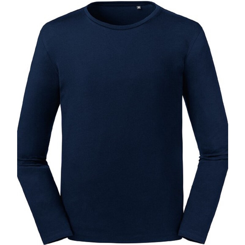 Russell Mens Pure Organic Long Sleeve T-Shirt