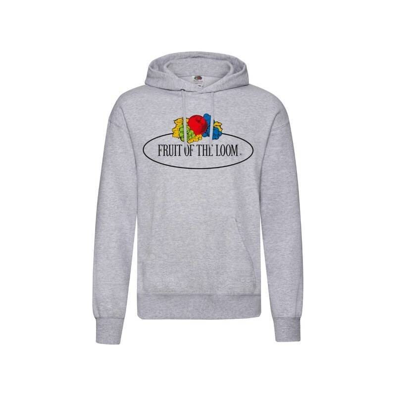 Mens Vintage Hooded Sweat with large Fotl Vintage logo