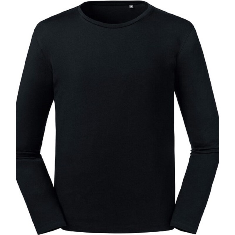 Russell Mens Pure Organic Long Sleeve T-Shirt