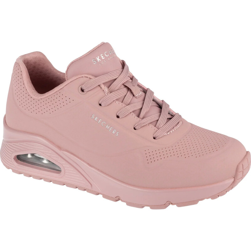 Pudrové dámské tenisky Skechers Uno-Stand on Air Pudrová