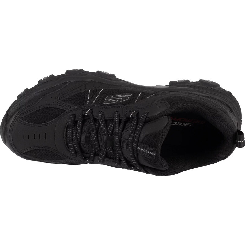 ČERNÁ PÁNSKÁ OBUV SKECHERS STAMINA AT - UPPER STITCH