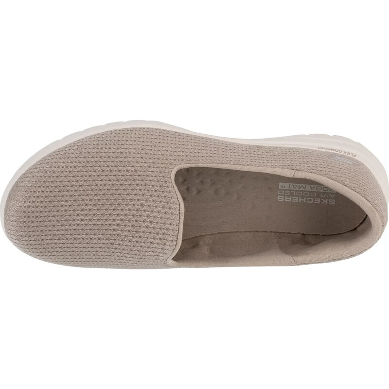 BÉŽOVÉ NAZOUVACÍ SLIP ON TENISKY SKECHERS ON-THE-GO FLEX - ASPIRE Béžová