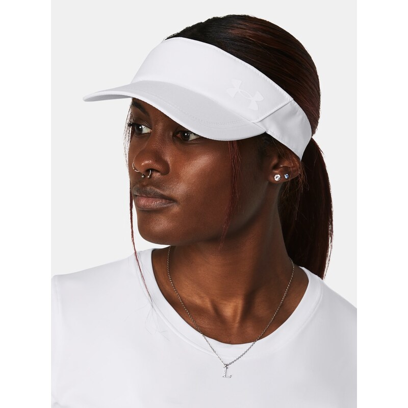 Under Armour Kšiltovka W Iso-chill Launch Visor-WHT - Dámské 90821098