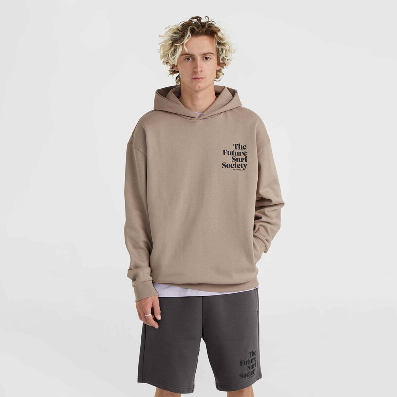 Pánská Mikina O'NEILL FUTURE SURF SOCIETY HOODIE 2750085-17024 – Béžový