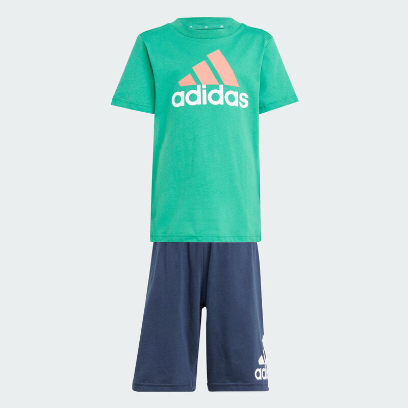 Adidas Essentials Logo Tee and Short Set