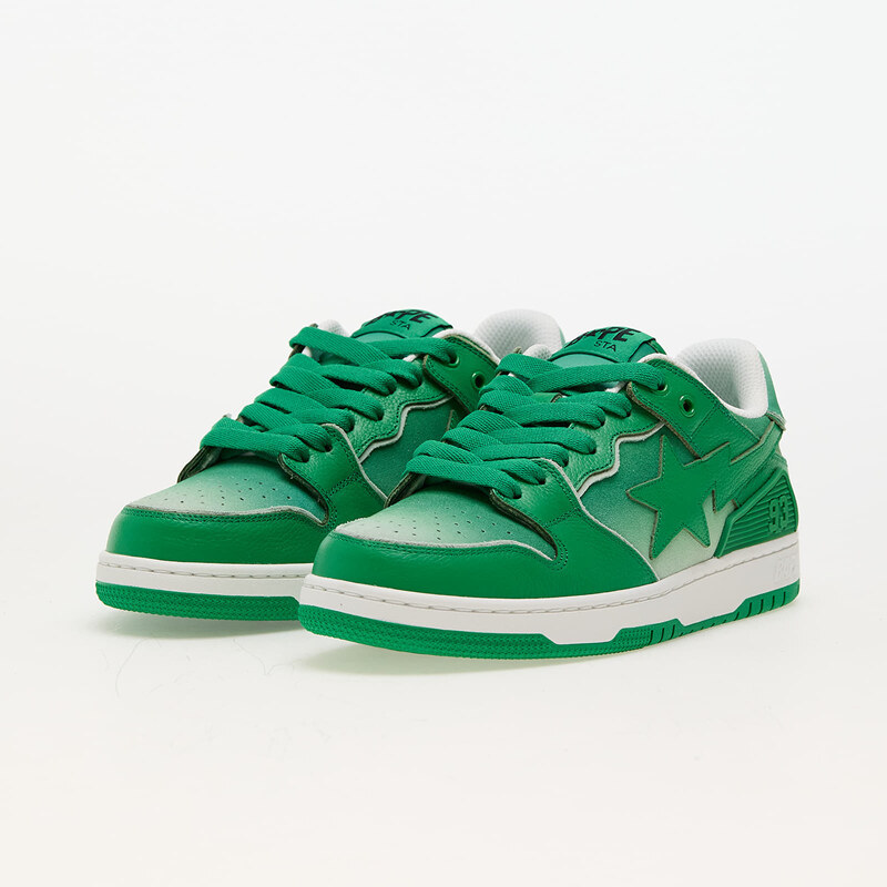 Pánské nízké tenisky A BATHING APE Bape Sk8 Sta 4 M1 Green