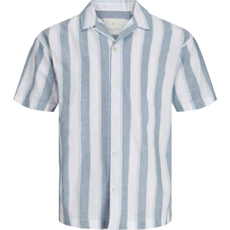 JACK & JONES Košile JPRCCSummer modrá / světlemodrá / bílá