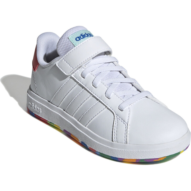 adidas Performance adidas GRAND COURT 2.0 EL K FTWWHT/FTWWHT/BRIRED