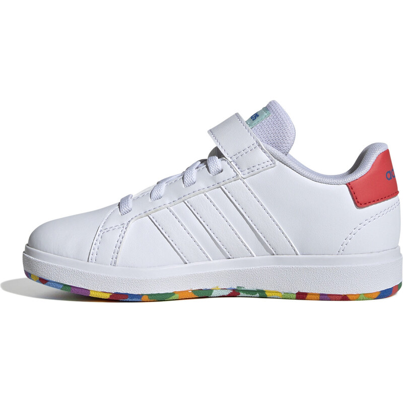 adidas Performance adidas GRAND COURT 2.0 EL K FTWWHT/FTWWHT/BRIRED