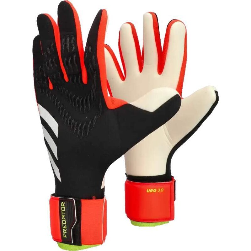 Pánské brankářské rukavice Adidas Predator League černo-oranžové2