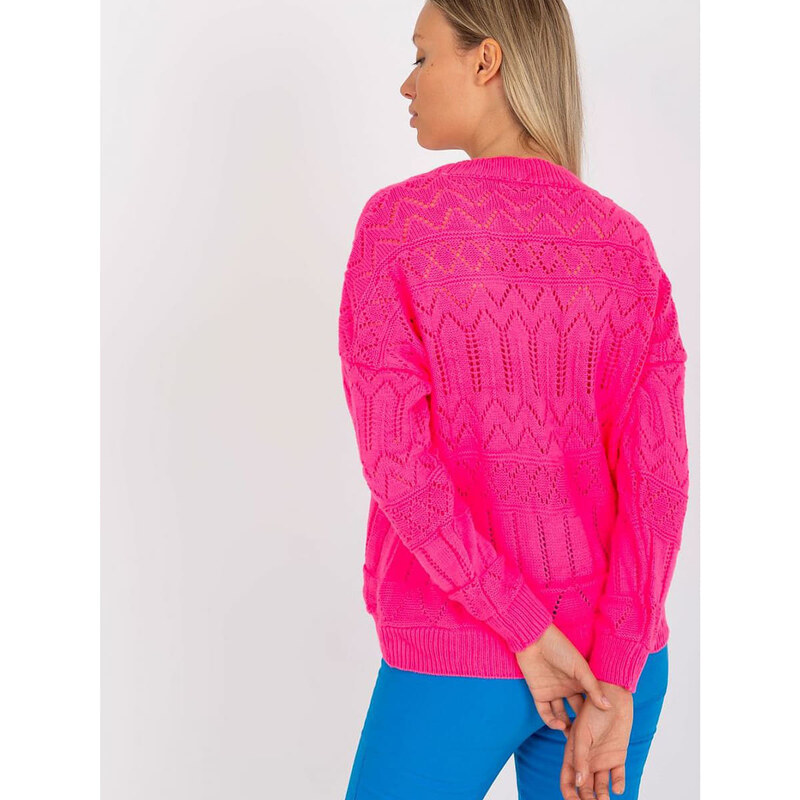 Dámský svetr Rue Paris model 175418 Pink