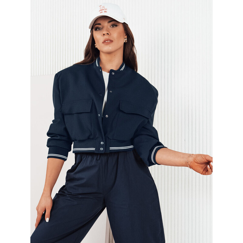 Dámská bomber bunda CHOMP Barva tmavě modrá DSTREET 91004088
