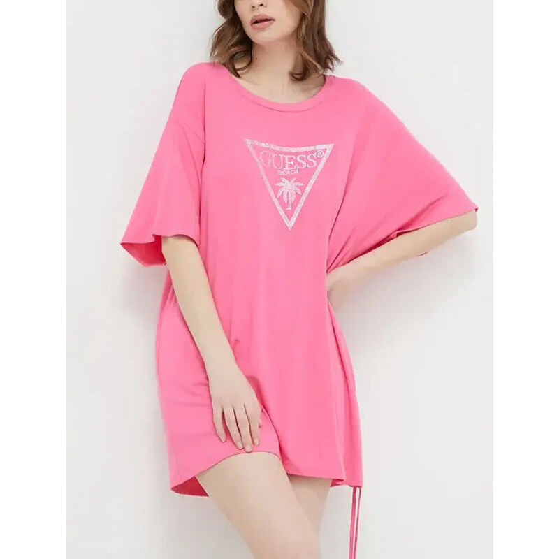 Guess t-shirt coulisse PINK