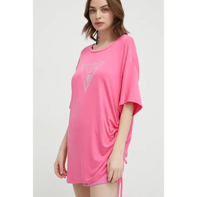 Guess t-shirt coulisse PINK