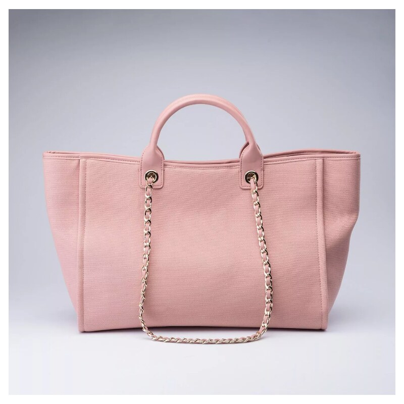 Guess canvas solid bag ROSE