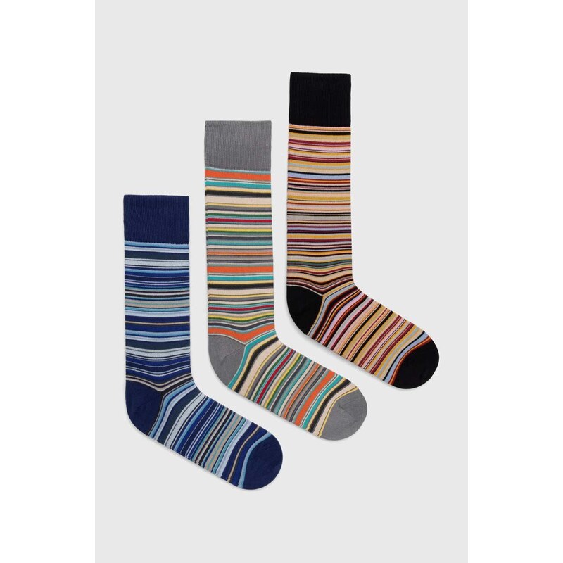 Ponožky Paul Smith 3-pack pánské, M1A-SOCK-APACKM