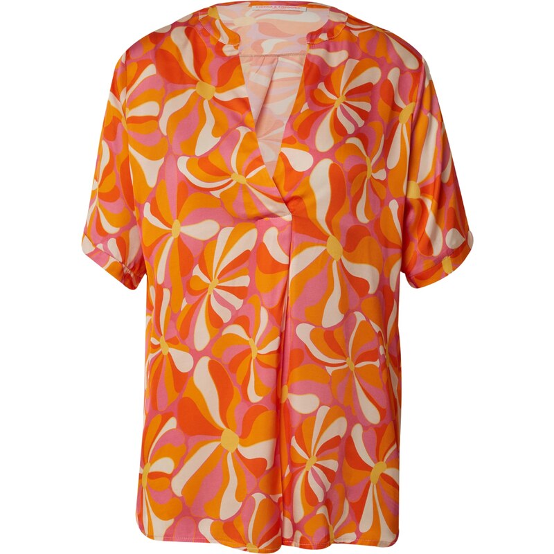 Frieda & Freddies NY Halenka béžová / oranžová / červená