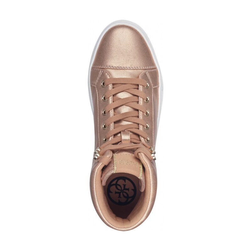GUESS tenisky Janis Metallic High-Top Sneakers 36