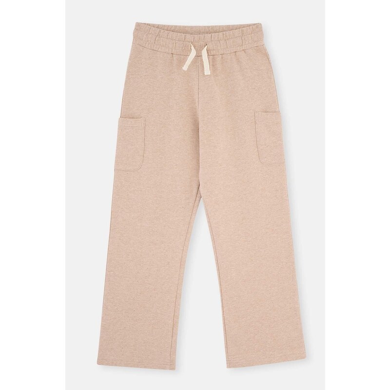 Dagi Brown Natural Color Local Seed Cotton Trousers