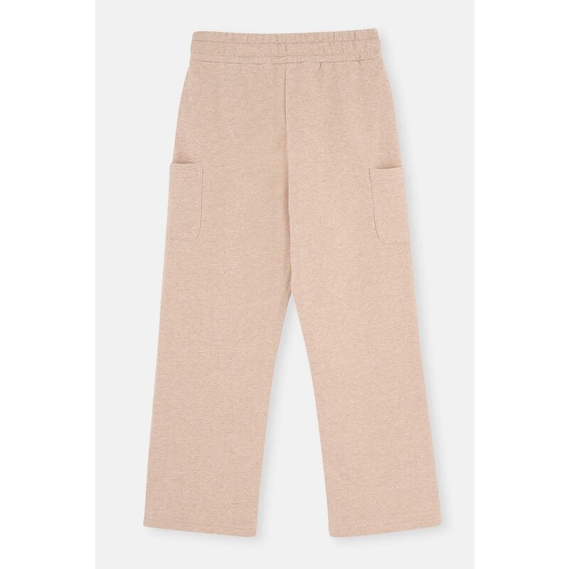 Dagi Brown Natural Color Local Seed Cotton Trousers