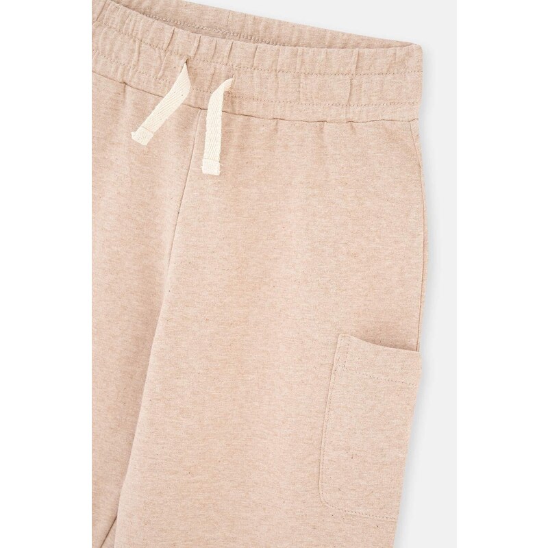 Dagi Brown Natural Color Local Seed Cotton Trousers