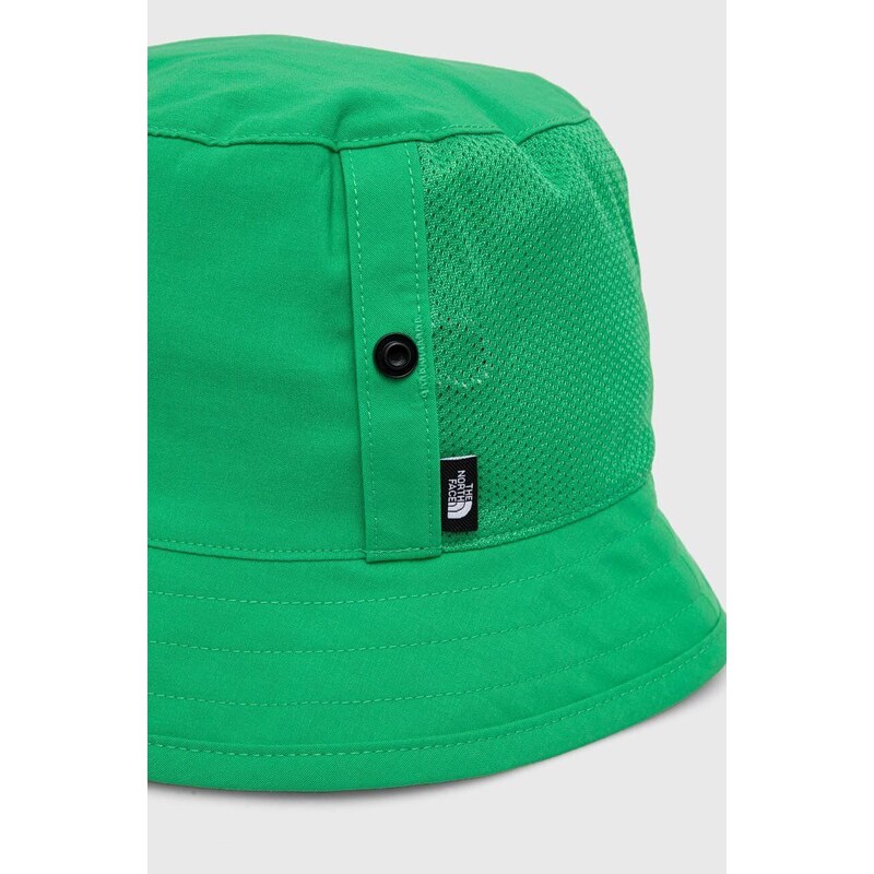 Oboustranný klobouk The North Face zelená barva, NF0A7WGY4GI1